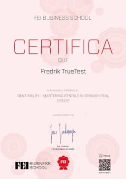 Certifica, FEI - Företagsekonomiska Institutet