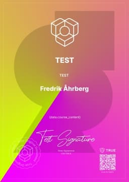 TRUE TEST, TRUE - Demo